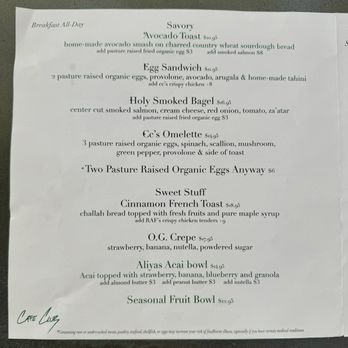 Cafe Club - Menu - Sandwiches Near Me - Hollywood, Florida