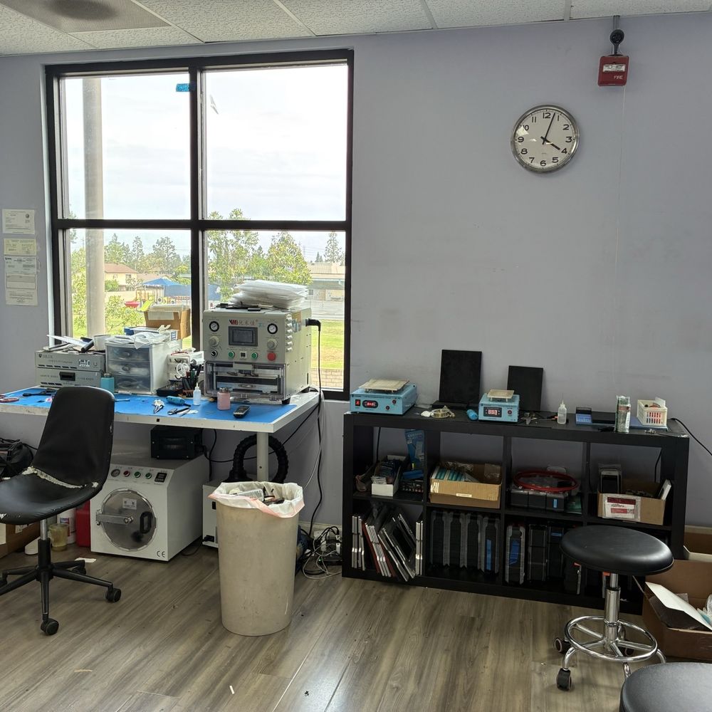 Cheapest iPhone Repair - Work space (Jun 2025) - Mobile Phone Repair Near Me - Cerritos, California