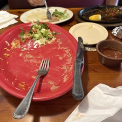 La Terraza - Sorry I missed the before photo but couldn't wait to eat!! Thanks!