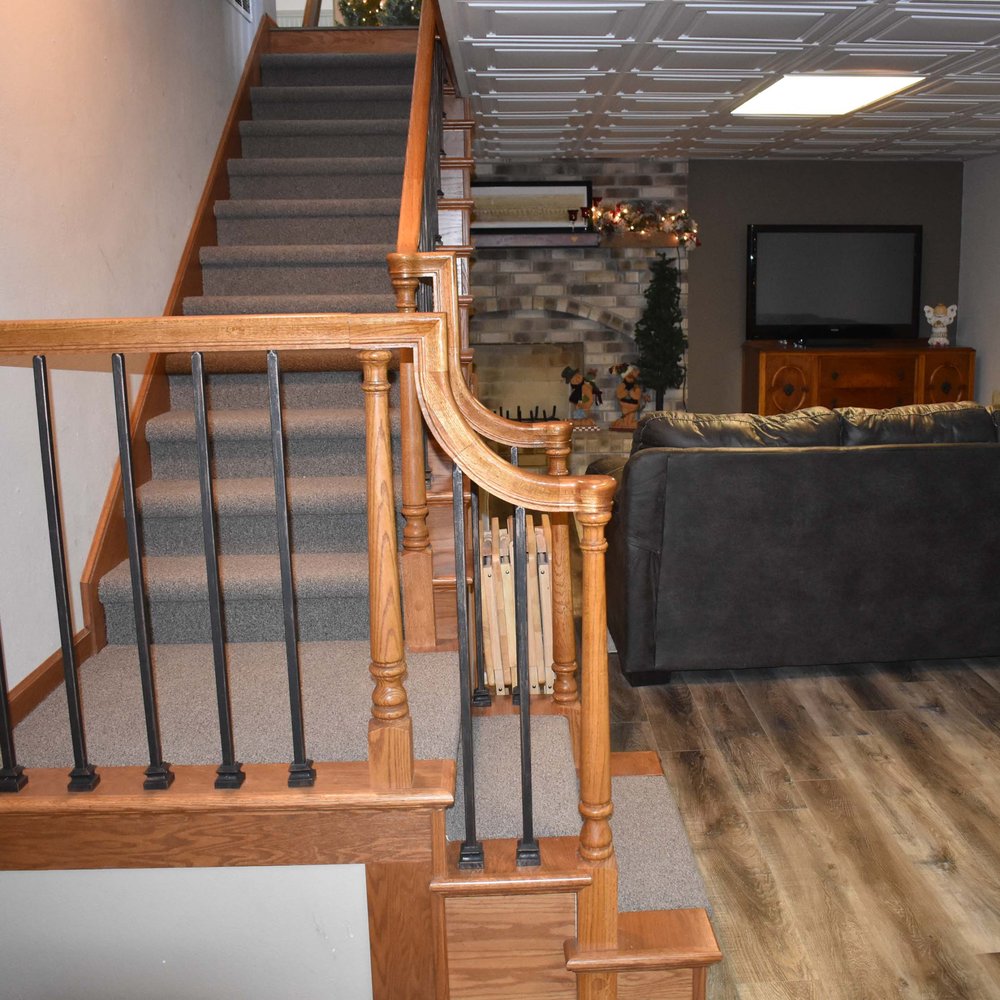 CH Construction - Staircase remodel - General Contractors Near Me - Drexel, Missouri