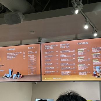 Odd One Out - Menu August 2023 - Coffee & Tea Near Me - Los Angeles, California