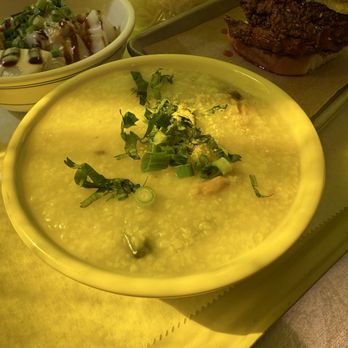 Rubato - Pork and Century Egg Congee - Hong Kong Style Cafe Near Me - Quincy, Massachusetts
