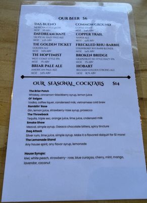Menu photo 2 Briar Common Brewery + Eatery Denver, CO