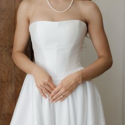 Strapless dress