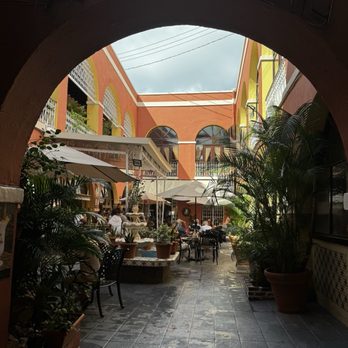 Barrachina - Inside courtyard - Seafood Near Me - San Juan, Puerto Rico Barrachina - Inside courtyard - Seafood Near Me - San Juan, Puerto Rico