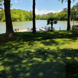 Visual of the Lake from in the house now Visual of the Lake from in the house now