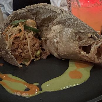 Tiffins Restaurant - Whole fried fish - New American Near Me - Lake Buena Vista, Florida Tiffins Restaurant - Whole fried fish - New American Near Me - Lake Buena Vista, Florida