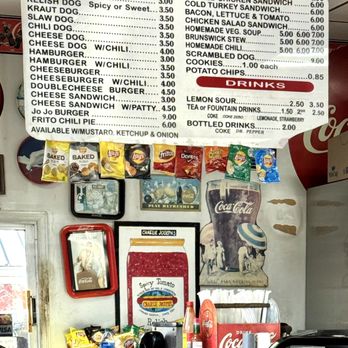 Charlie Joseph's - the menu of the restaurant - Burgers Near Me - Lagrange, Georgia