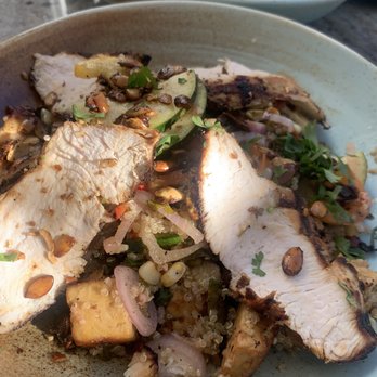 GRANVILLE - Poblano Quinoa with Chicken Lunch Plate - New American Near Me - Pasadena, California GRANVILLE - Poblano Quinoa with Chicken Lunch Plate - New American Near Me - Pasadena, California