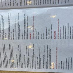 Oaks Park - Menu as of December'24