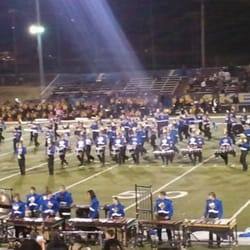 Lakeside Schools - The marching ram band at half time show.