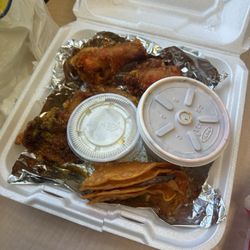La Mesa Market - 6 piece chicken (lemon pepper) and Birria Tacos