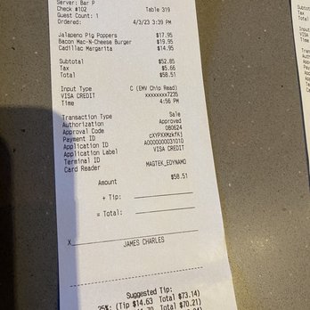 Guy Fieri's Branson Kitchen + Bar - The damage - Bars Near Me - Branson, Missouri Guy Fieri's Branson Kitchen + Bar - The damage - Bars Near Me - Branson, Missouri