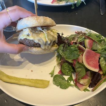 Black Lamb - Cheese burger - New American Near Me - Boston, Massachusetts