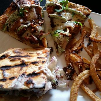 Falafel Shack - This is half of a Balkan Balkan Burger 2/8 of the Chicken Swarma Pizza, & 1/3 Masala Fries. Was share night. All wonderfully delicious! - Sandwiches Near Me - Chambersburg, Pennsylvania Falafel Shack - This is half of a Balkan Balkan Burger 2/8 of the Chicken Swarma Pizza, & 1/3 Masala Fries. Was share night. All wonderfully delicious! - Sandwiches Near Me - Chambersburg, Pennsylvania