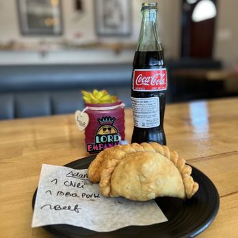 Lord Empanada - Chile Verde and Pulled Pork empanada - Argentine Near Me - Monrovia, California Lord Empanada - Chile Verde and Pulled Pork empanada - Argentine Near Me - Monrovia, California