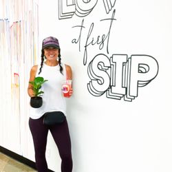 @plantbaroc plants featured in our space! Sip and SHOP! They're all for sale, such a great gift for a bday present or for your MOM!