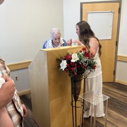Contra Costa County Clerk - 103 years old witnessing her great granddaughter get married
