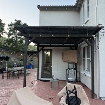 Universal Painting Contractors - Stained pergola - Painters Near Me Universal Painting Contractors - Stained pergola - Painters Near Me