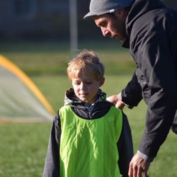 TSC Soccer Club - TSC DLeague player Sebastian attaining great advice from Coach Ahren