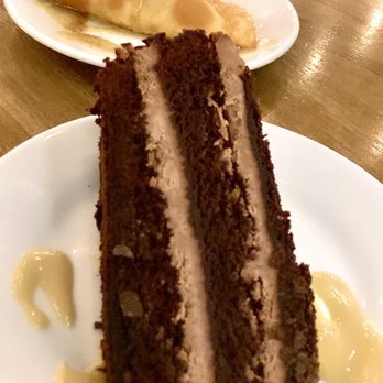 Big Grove Tavern - Chocolate cake and a Pecan Hand Pie - New American Near Me - Champaign, Illinois Big Grove Tavern - Chocolate cake and a Pecan Hand Pie - New American Near Me - Champaign, Illinois