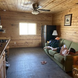 Front room/kitchen area