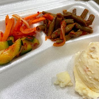 Stone Bowl Grill - Banchan for 2. Always think for 2people, it's the same amount as for 1 person - Korean Near Me - Milwaukee, Wisconsin Stone Bowl Grill - Banchan for 2. Always think for 2people, it's the same amount as for 1 person - Korean Near Me - Milwaukee, Wisconsin