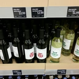 Wine area is all mislabeled.