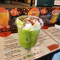 Bonfire Coffee Bar - Midnight matcha- blackberry matcha