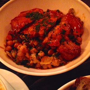 Bones - Chickpeas & Smoked Morcilla w/Honey & Paprika Cured Pork Loin, £10 - Cafes Near Me - London, XGL
