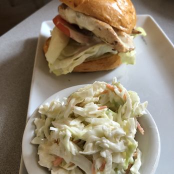 Mitchell's Pub - Chicken sandwich with cole slaw - American Near Me - Pittsburgh, Pennsylvania