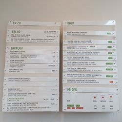 Soup en Zo - Menu