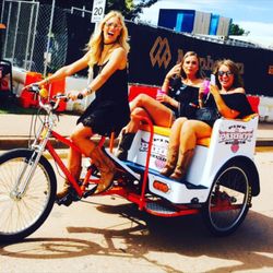 Thunder Up Pedicab - Having fun in Stillwater for OSU's home opener!