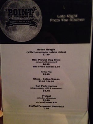 Menu photo 6 Point After North Flower Mound, TX