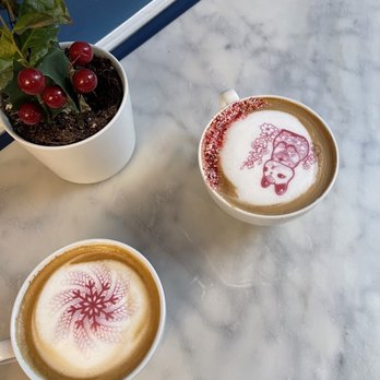 Café Georgetown - PEPPERMINT MOCHA and PRINTED LATTE - Coffee & Tea Near Me - Washington, DC, District of Columbia