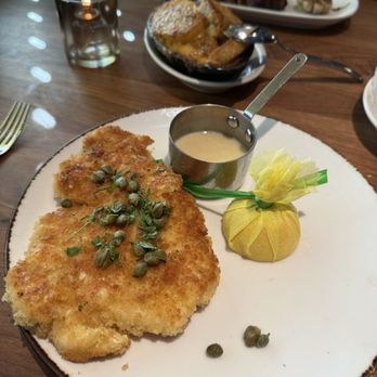 Old Brea Chop House - Jidori Chicken Schnitzel - Steakhouses Near Me - Brea, California Old Brea Chop House - Jidori Chicken Schnitzel - Steakhouses Near Me - Brea, California