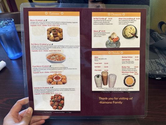 Menu photo 2 Kamana Nepali Cuisine Hilo, HI Menu photo 2 Kamana Nepali Cuisine Hilo, HI