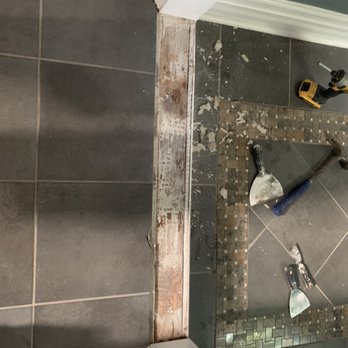 Samo Construction - Unfinished door way threshold - Drywall Installation & Repair Near Me