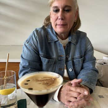 Bardstown Bourbon Company - Teresa and her espresso martini. - Distilleries Near Me - Bardstown, Kentucky Bardstown Bourbon Company - Teresa and her espresso martini. - Distilleries Near Me - Bardstown, Kentucky