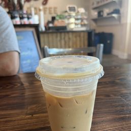 Iced Vanilla Latte