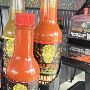 Talkin' Tacos Boynton Beach - Hot Sauce Selection, not bad!! - Tacos Near Me - Boynton Beach, Florida Talkin' Tacos Boynton Beach - Hot Sauce Selection, not bad!! - Tacos Near Me - Boynton Beach, Florida