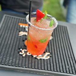 BFF Mobile Mixologists - Strawberry Basil Margarita