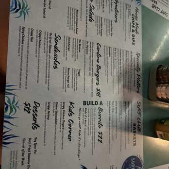 Surf Club Cantina - Menu - Restaurants Near Me - St John, Virgin Islands Surf Club Cantina - Menu - Restaurants Near Me - St John, Virgin Islands