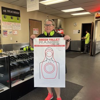Green Valley Range - 09/24/2025 I did AWESOME! 10 shots & 9 made it on the target sheet - Gun/Rifle Ranges Near Me - Henderson, Nevada Green Valley Range - 09/24/2025 I did AWESOME! 10 shots & 9 made it on the target sheet - Gun/Rifle Ranges Near Me - Henderson, Nevada