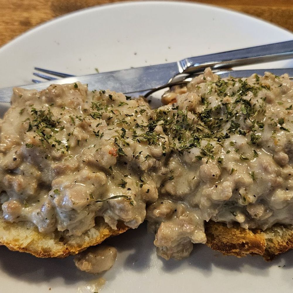Biscuits and gravy