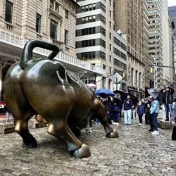 Wall Street - A more famous vantage point of the bull