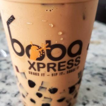 BobaXpress - Vietnamese Iced Coffee with coffee jelly and black boba! I'm from Houston and  Boba xpress definitely reminds of boba places in Houston! - Coffee & Tea Near Me - Bossier City, Louisiana