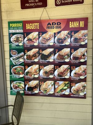 Menu photo 2 Cali Banh Mi San Diego, CA Menu photo 2 Cali Banh Mi San Diego, CA