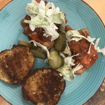 Food For Thought - Nashville Hot Chicken Sliders - Gastropubs Near Me - Cape Neddick , Maine Food For Thought - Nashville Hot Chicken Sliders - Gastropubs Near Me - Cape Neddick , Maine