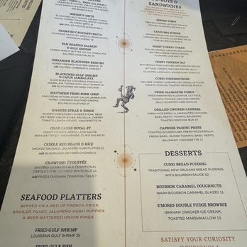 Curio Bistro - Menu - Cajun/Creole Near Me - New Orleans, Louisiana Curio Bistro - Menu - Cajun/Creole Near Me - New Orleans, Louisiana